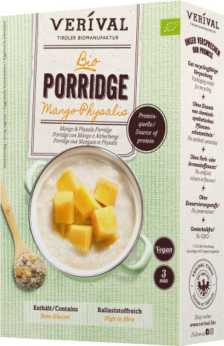 Bio Verival Mango-Physalis Porridge 450g