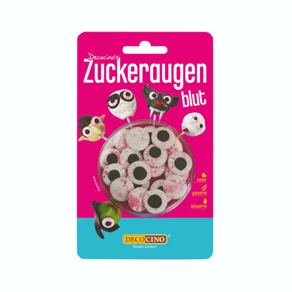 Decocino Essbare Zuckeraugen 25g