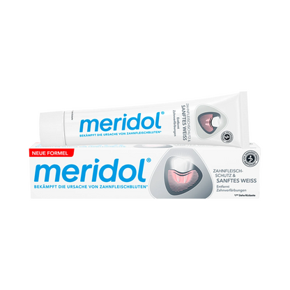 meridol Zahncreme sanftes weiß 75ml