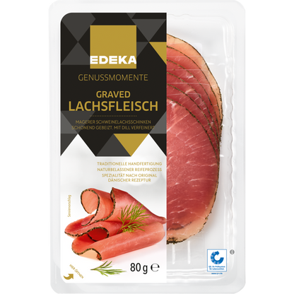Nordfrischen Graved Lachsfleisch gepökelt 300g