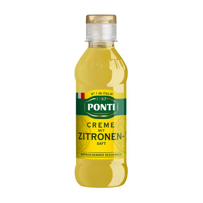 Ponti Creme mit Zitronensaft verfeinert 220g