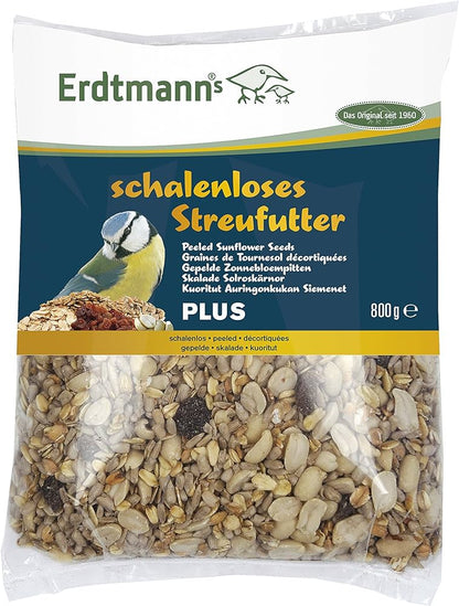 Erdtmanns Schalenloses Streufutter PLUS 800g