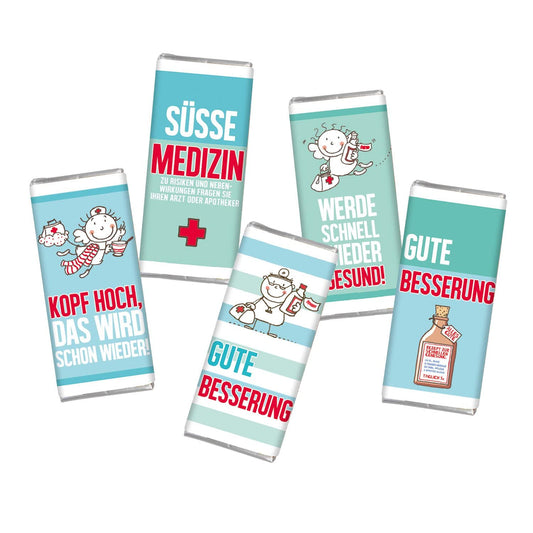 Steinbeck Minischokolade Geschenktütchen Schutzengel-Gute Laune...2x18g