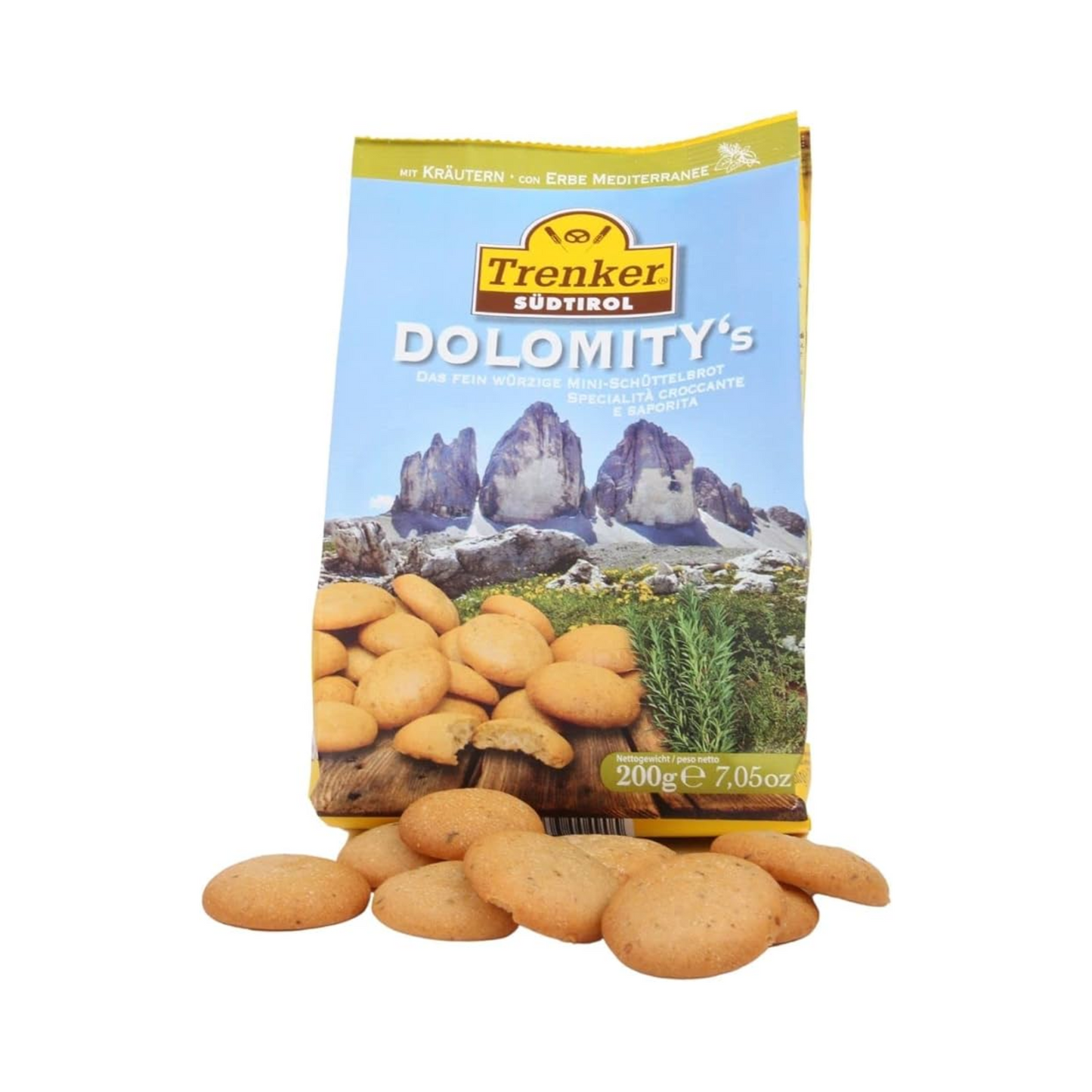 Trenker Dolomity's mit mediterranen Kräutern 200g
