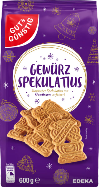 GUT&GÜNSTIG Gewürz-Spekulatius 600g