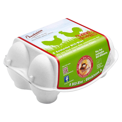 Bio Hähnlein frische Eier S-L vGK 6ST