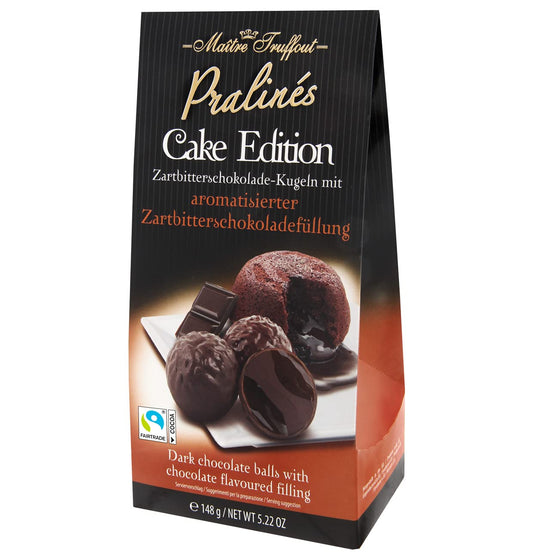 Maitre Truffout Pralinen Cake Edition Zartbitterschokolade 148g