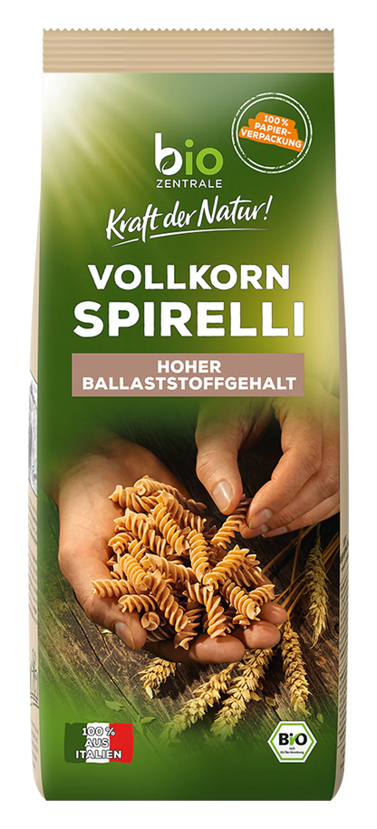 Bio Zentrale Spirelli Vollkorn 500g