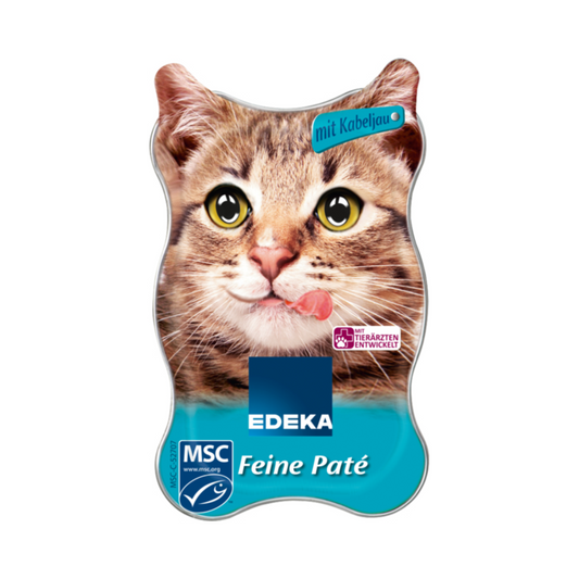 EDEKA Herzstücke Feine Pate mit MSC Kabeljau 85g