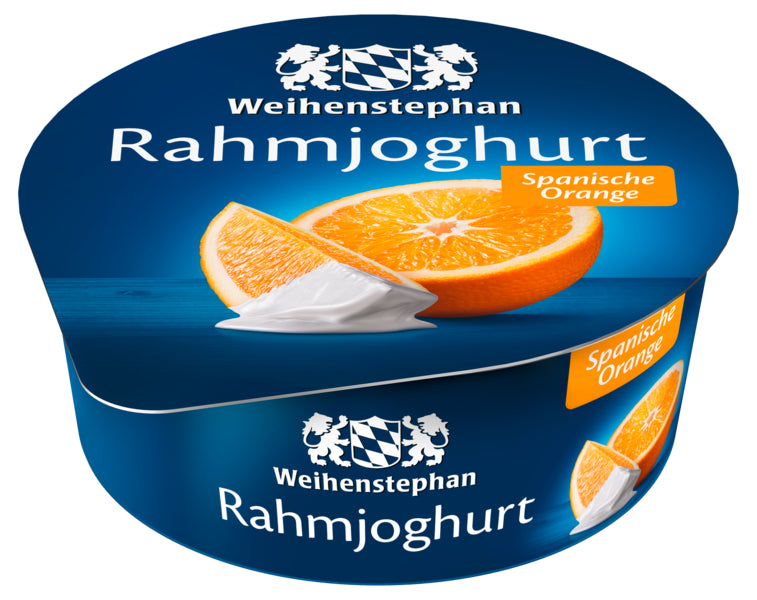Weihenstephan Rahmjoghurt Spanische Orange 150g