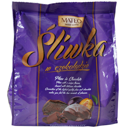 Sliwki Getrocknete Pflaumen in Schokolade 250g
