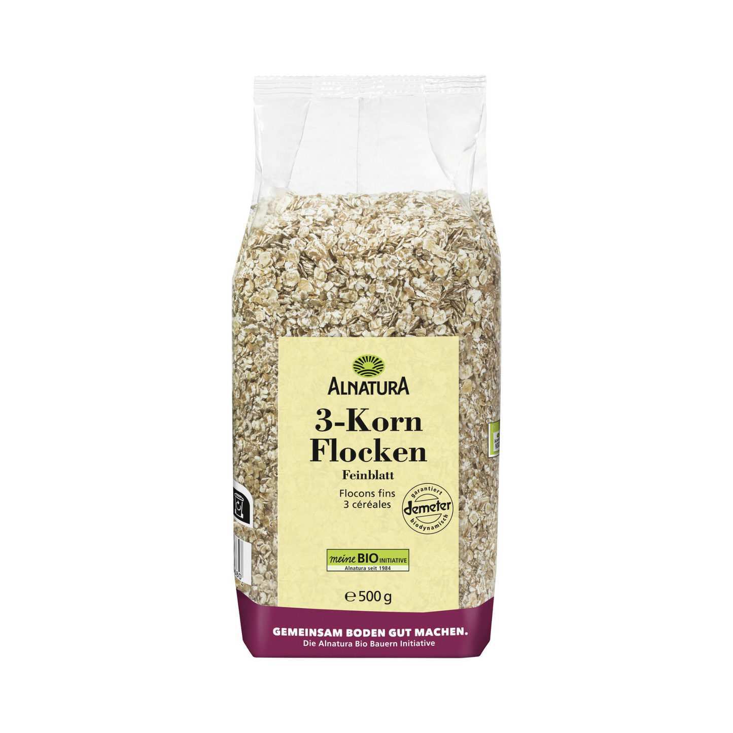 Demeter Alnatura 3-Korn Flocken 500g