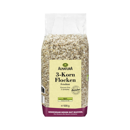 Demeter Alnatura 3-Korn Flocken 500g