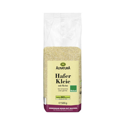 Bio Alnatura Haferkleie mit Keim 500g