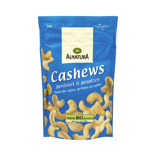 Bio Alnatura Cashews geröstet&gesalzen 100g
