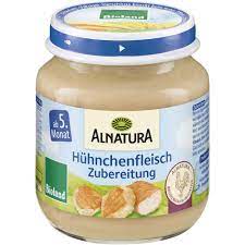 Bio Alnatura Hühnchenfleischzubereitung ab dem 5.Monat 125g