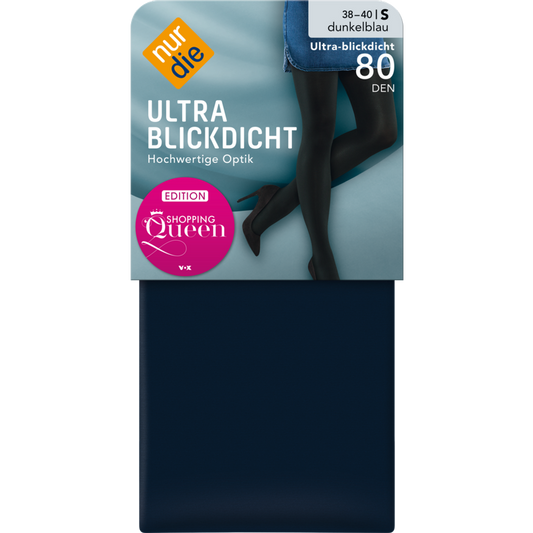 nur die Damen Strumpfhose Ultra-Blickdicht schwarz 1 Gr.44/48