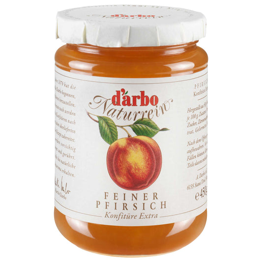Darbo Naturrein Pfirsich-Konfitüre 450g