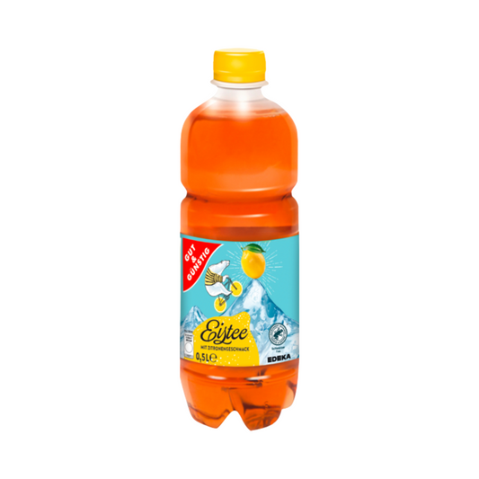 GUT&GÜNSTIG Eistee Zitrone 0,5l DPG