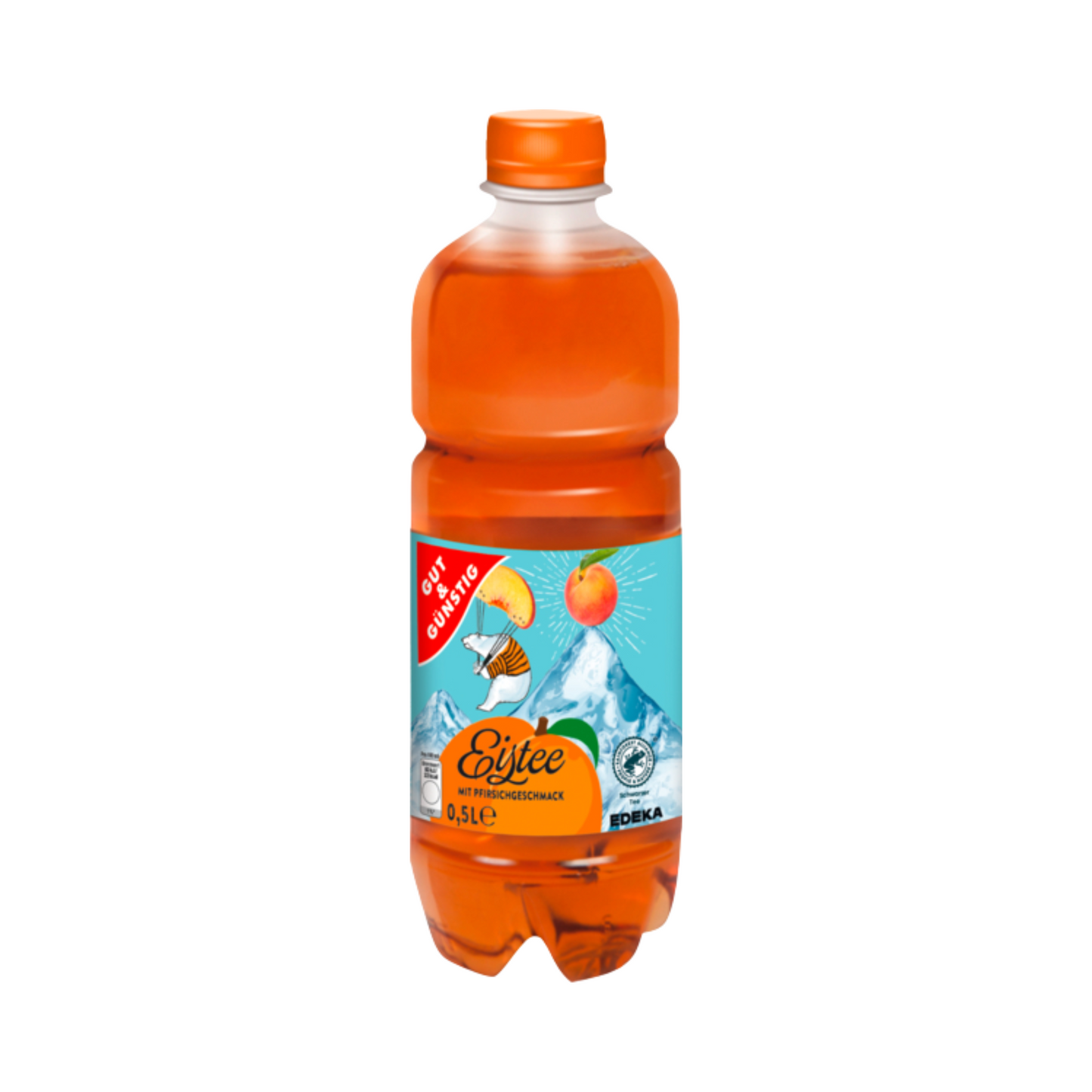 GUT&GÜNSTIG Eistee Pfirsich 0,5l DPG