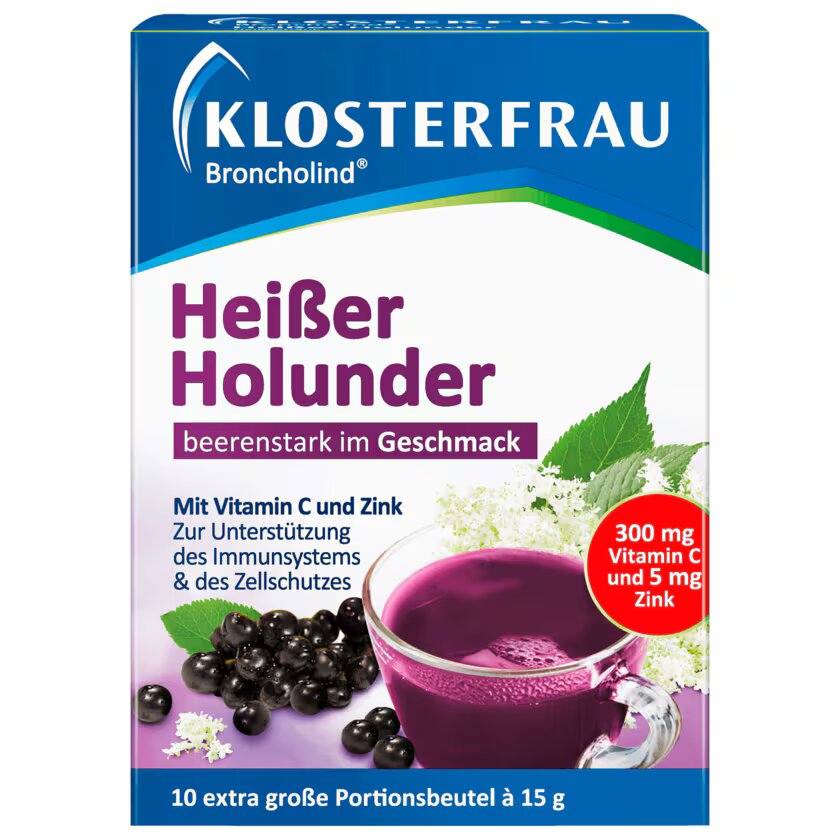 Klosterfrau Heißer Holunder 10Beutel 150g