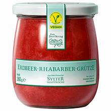 Zum Dorfkrug Erdbeer-Rhabarber-Grütze 360g