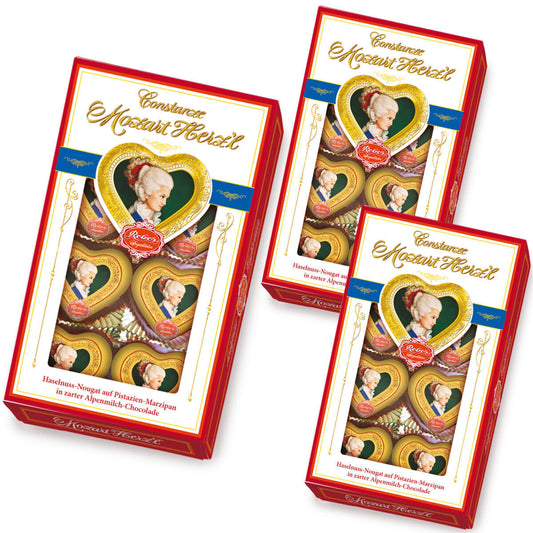 Reber Pralinen Constanze&Mozart Herzl 80g