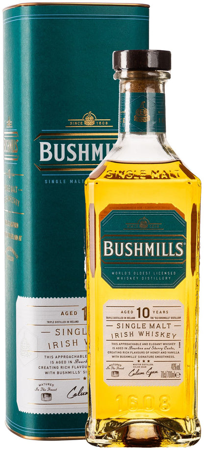 Bushmills Malt 10 Jahre Irish Whiskey 40% 0,7l GP