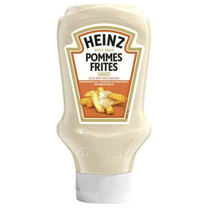 Heinz Pommes Frites Sauce Kopfsteher 400ml