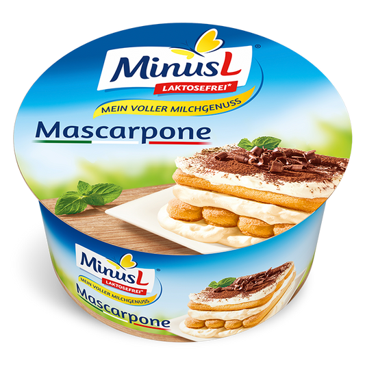 MinusL Mascarpone 80% Doppelrahmstufe 250g