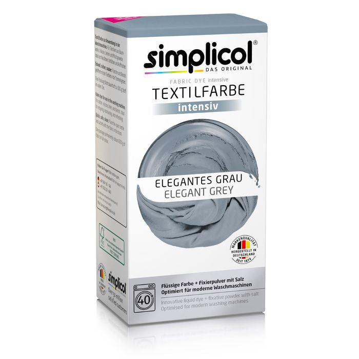 Simplicol Textilfarbe Intensiv elegantes grau