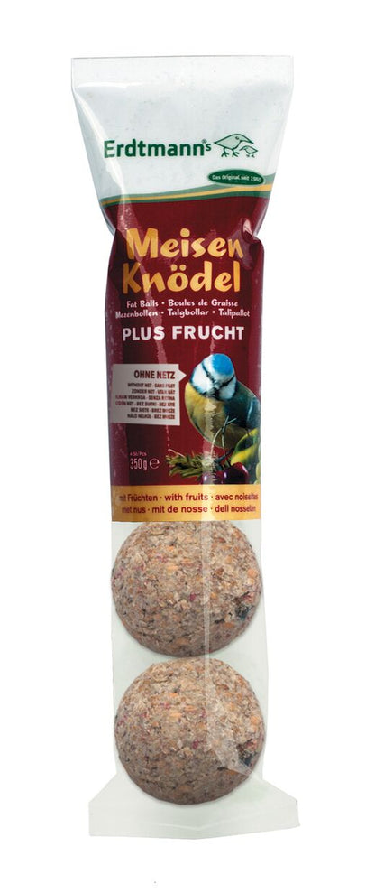 Erdtmanns Meisenknödel Plus Frucht 4ST 350g