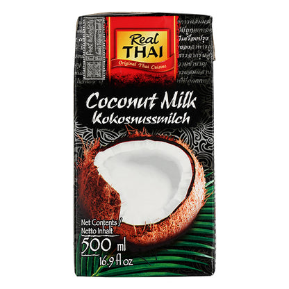 Real Thai Kokosnussmilch 17-19% 500ml