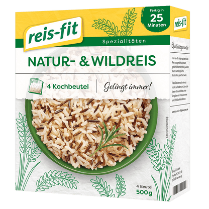 reis-fit Natur&Wildreis 500g