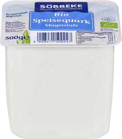 Bio Söbbeke Speisequark Magerstufe 500g