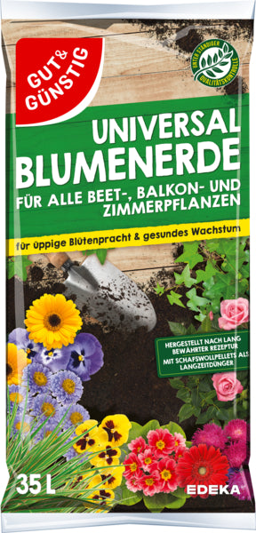 GUT&GÜNSTIG Universal Blumenerde 35l
