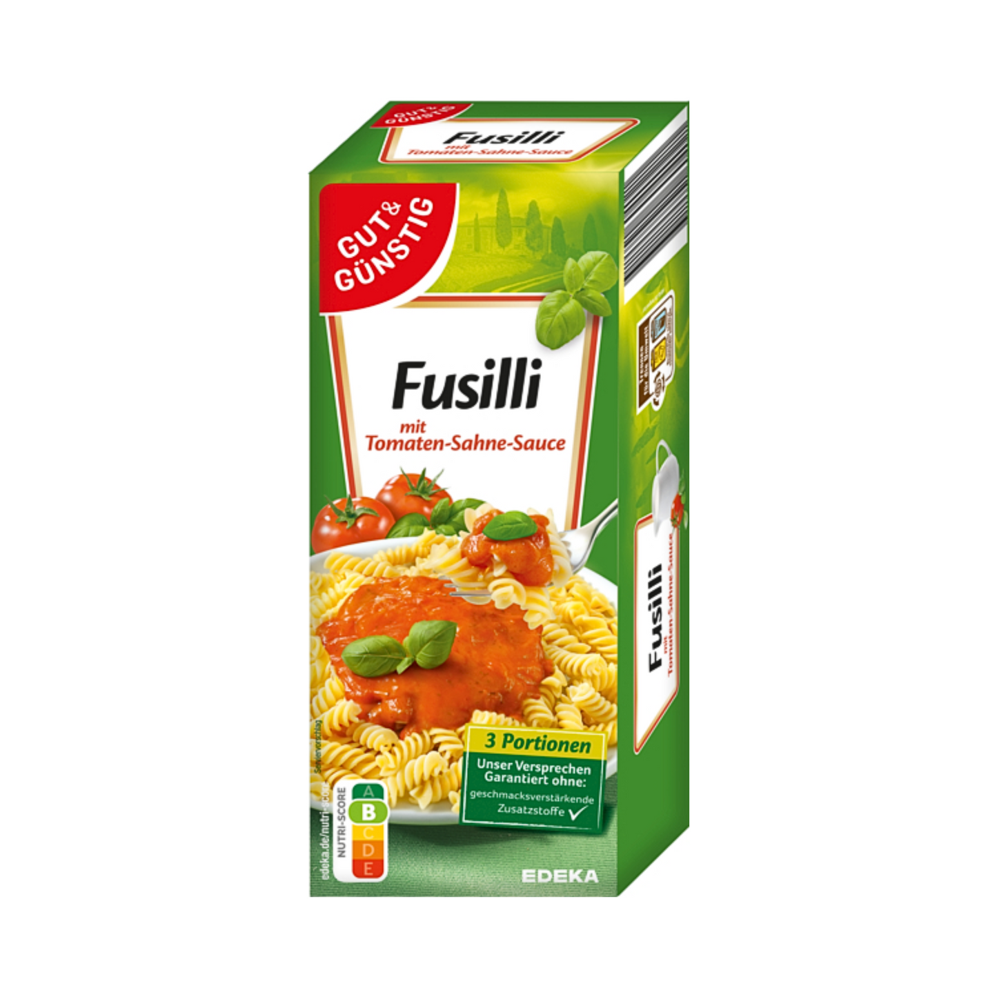 GUT&GÜNSTIG Fusilli mit Tomaten-Sahne-Sauce 375g