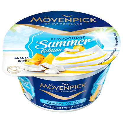 Mövenpick Feinjoghurt Ananas-Kokos 150g