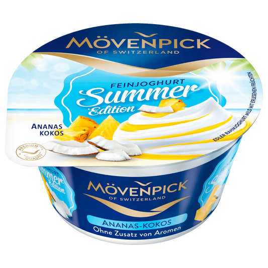 Mövenpick Feinjoghurt Ananas-Kokos 150g