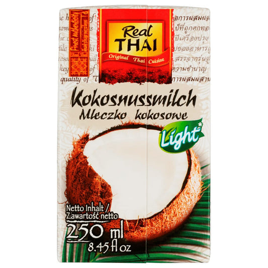 Real Thai Kokosnussmilch light 250ml