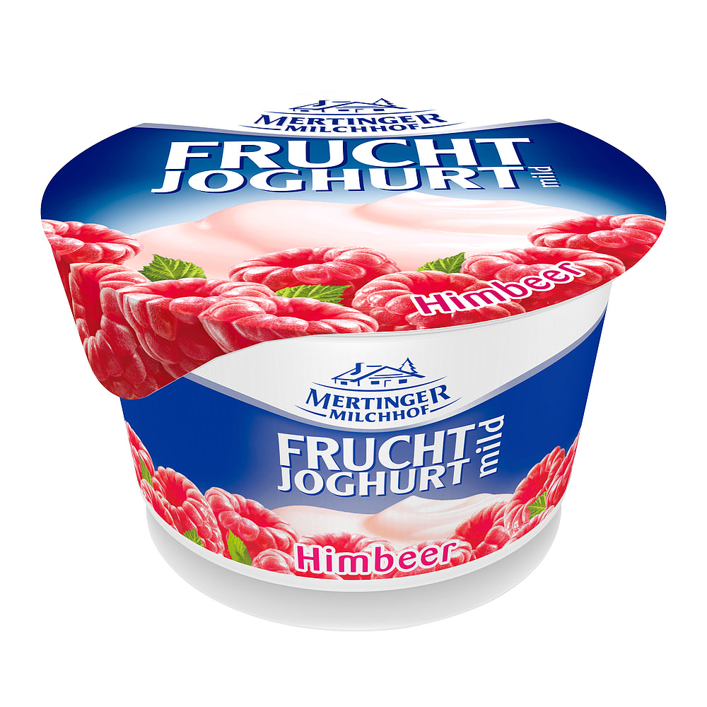 Mertinger Milchhof Fruchtjoghurt Himbeere 3,5% 100g