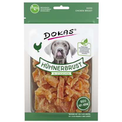 Dokas Hühnerbrust in Stücken 70g