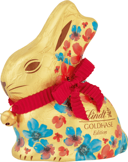 Lindt Goldhase Blumen Edition 100g