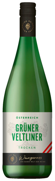 Wein-Genuss Grüner Veltliner Qualitätswein trocken 1l