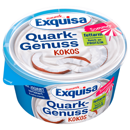 Exquisa Quark Genuss Kokos 500g
