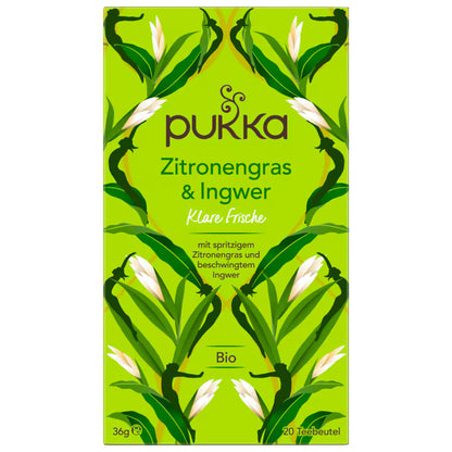 Bio Pukka Tee Zitronengras&Ingwer 20ST 36g