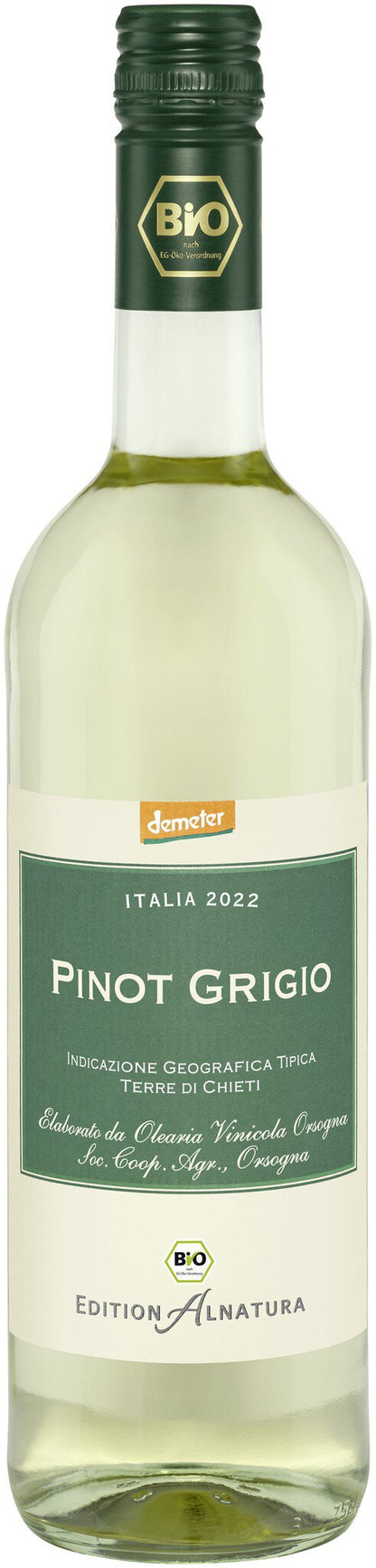 Demeter Alnatura Edition Pinot Grigio trocken 0,75l
