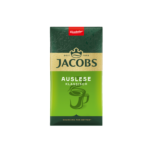Jacobs Auslese Kaffee gemahlen klassisch 500g