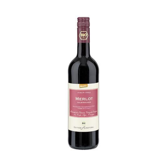 Demeter Alnatura Edition Merlot Veneto halbtrocken 0,75l