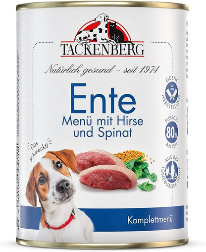 Tackenberg Ente mit Hirse&Spinat 400g